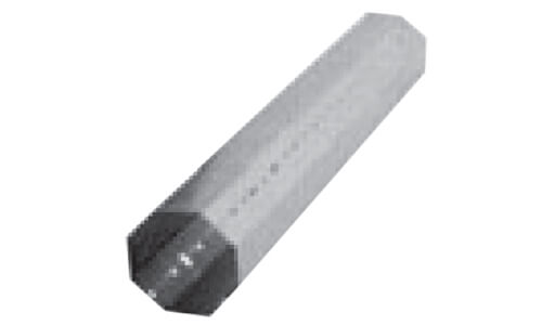 8Tubo octogonal Perfil Articulado C-075
